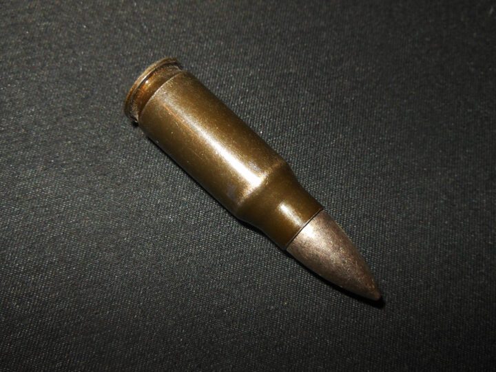 WW2 German Wehrmacht Luftwaffe - 7.92mm KURZ ROUNDS & STRIPPER CLIP - MP44 StG44 - SUPERB! - Image 6