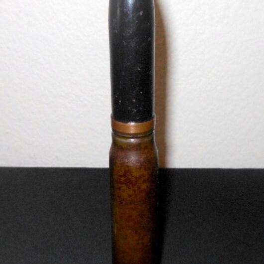 WW2 US Army Navy 20mm 20x110 Oerlikon / Hispano - AA BLANK TRAINING ROUND - VERY NICE!