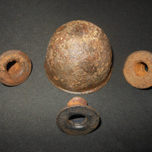 WW2 German Wehrmacht Model 39 Eihandgranate - M39 EGG GRENADE PARTS - EXCELLENT!