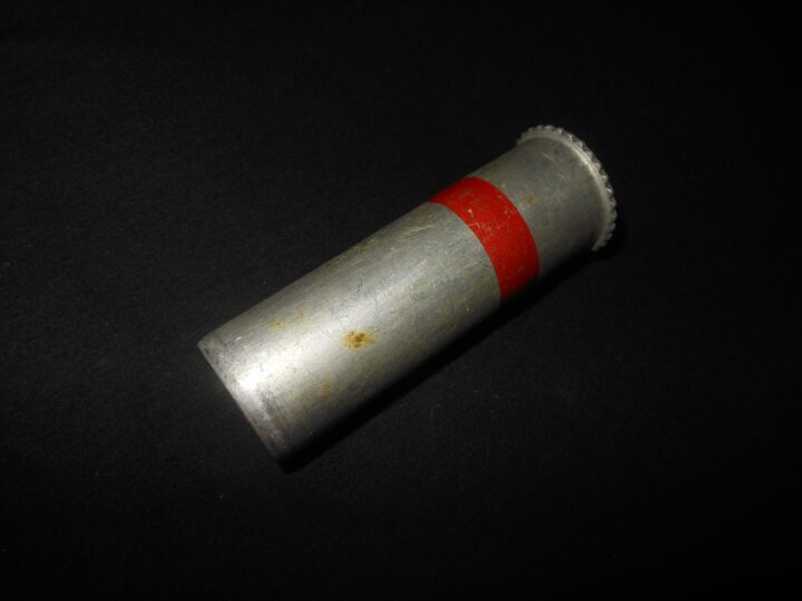 WW2 German Wehrmacht - RED SIGNAL FLARE CARTRIDGE - UNFIRED - VERY NICE! - Image 2