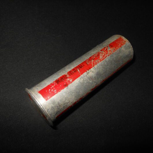 WW2 German Wehrmacht - RED SMOKE SIGNAL FLARE CARTRIDGE - UNFIRED - VERY NICE!