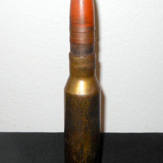 WW2 Japanese Imperial Japanese NAVY Type 96 25mm HE Round - Type 97 Anti-Tank / Anti-Aircraft Cannon - RARE!