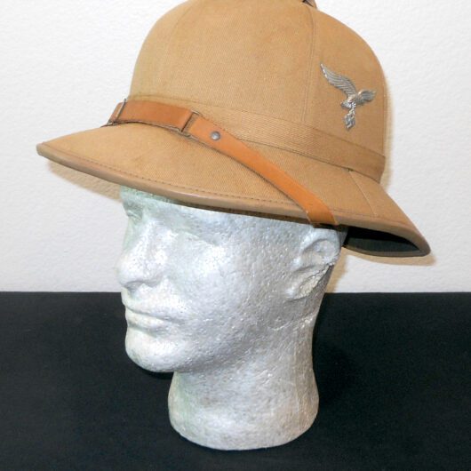 WW2 German Luftwaffe EM/NCO Tropenhelm - TROPICAL PITH HELMET - EARLY VARIANT - VERY NICE!
