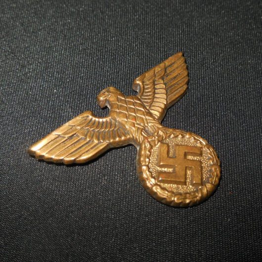 WW2 German Reichsbahn / Reichspost Kragenspiegel Adler - COLLAR TAB EAGLE CYPHER - VERY NICE!