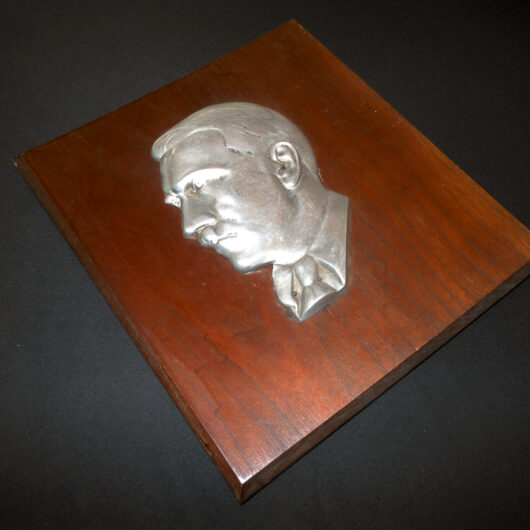WW2 German NSDAP - ADOLF HITLER RELIEF PLAQUE - WALL DISPLAY - PART OF MATCHED SET - EXCELLENT!
