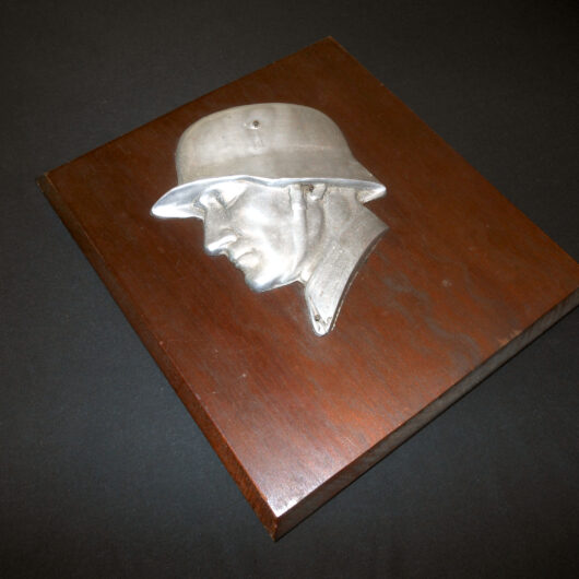 WW2 German Wehrmacht - MILITARY SOLDIER RELIEF PLAQUE - WALL DISPLAY - PART OF MATCHED SET - EXCELLENT!