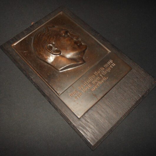 WW2 German NSDAP - HERMANN GOERING RELIEF PLAQUE - WALL DISPLAY - EXCELLENT!