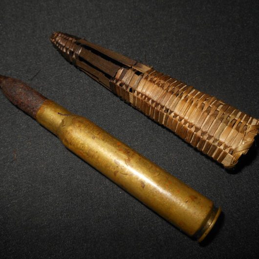 WW2 U.S. Army .30-06 SPRINGFIELD - TRENCH ART NAIL FILE - LAKE CITY 42 - PACIFIC THEATER - NICE!