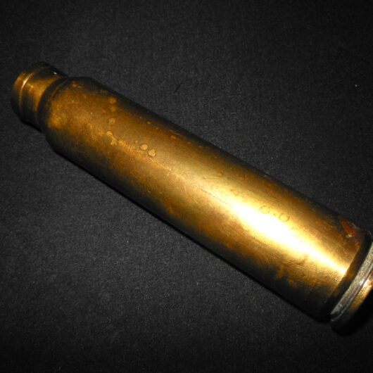 WW2 Imperial Japanese Army - TYPE 97 Ho1 Ho3 - 20mm AIRCRAFT CANNON CASING - Ki-45 Ki-49 - RARE!