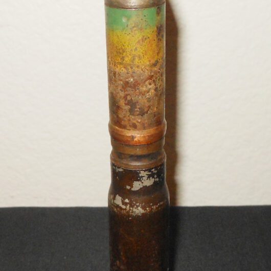 WW2 German Wehrmacht 20mm MG151 / 20 - COMPLETE HIGH EXPLOSIVE ROUND - VERY NICE!