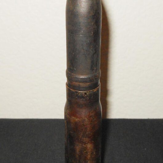 WW2 German Wehrmacht 20mm MG151 / 20 - COMPLETE ARMOR PIERCING INCENDIARY ROUND #2 - NICE!