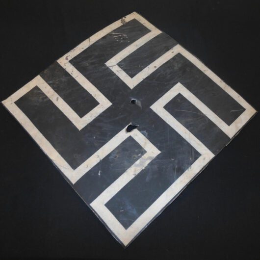 WW2 German Luftwaffe Aircraft Stabilizer - ALUMINUM TAIL SWASTIKA - Do217 Night Fighter - NJG4 - EXTREMELY RARE!