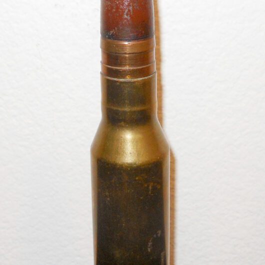 WW2 Imperial Japanese Navy Type 96 - 25mm INERT HIGHT EXPLOSIVE ROUND - COMPLETE!