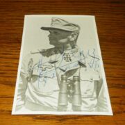 WW II German Army Autograph - GENERAL HUBERT LANZ - Wartime Signature - NICE! - Image 3