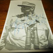WW II German Army Autograph - GENERAL HUBERT LANZ - Wartime Signature - NICE! - Image 4