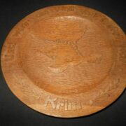 WW II German Army - COMMEMORATIVE CARVED WOOD PLATE - CRIMEAN CAMPAIGN - SUPERB! - Image 5