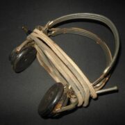 WW II US Army Air Force Navy - TELEPHONICS RADIO HEADSET / EARHONES - NICE! - Image 5