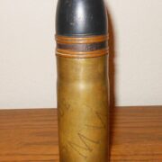 WW1 French Army - 3.7cm HOTCHKISS M1916 - TRENCH ART ROUND - VERY NICE!