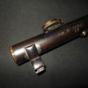 WW1 German Army - OIGEE LUXOR 3x SNIPER SCOPE & MOUNTS - TEXTBOOK - VERY RARE! - Image 3