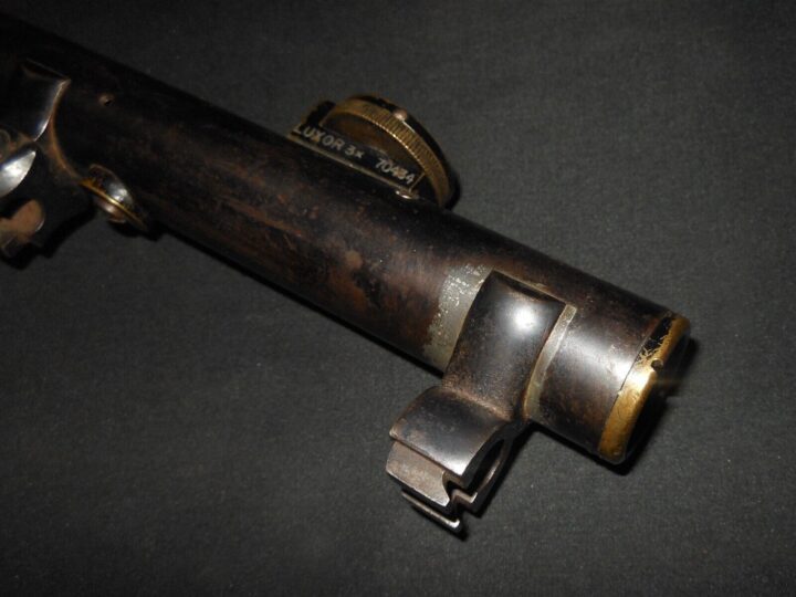WW1 German Army - OIGEE LUXOR 3x SNIPER SCOPE & MOUNTS - TEXTBOOK - VERY RARE! - Image 8