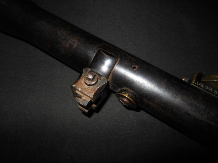 WW1 German Army - OIGEE LUXOR 3x SNIPER SCOPE & MOUNTS - TEXTBOOK - VERY RARE! - Image 10