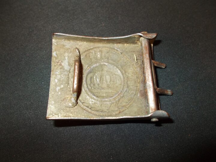 WW1 Imperial Prussian Army Koppelschloß - M1915 EM/NCO ARMY BELT BUCKLE - NICE! - Image 5