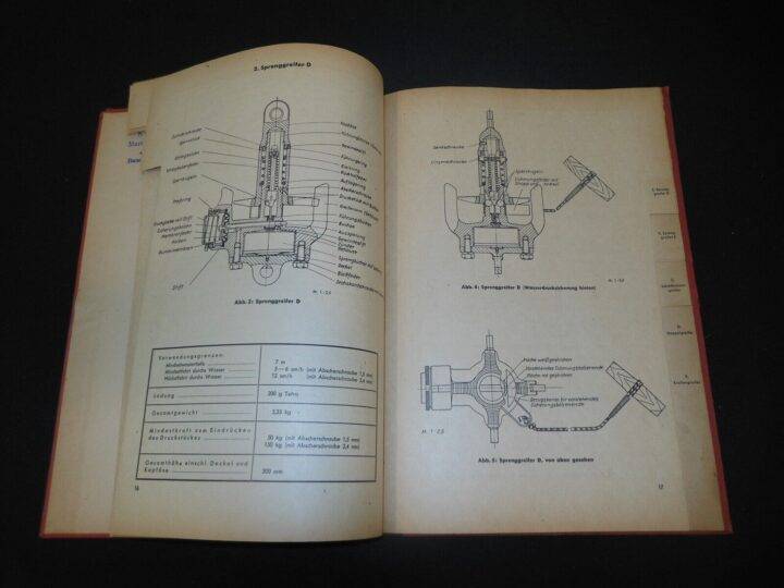 WW2 German Kriegsmarine Atlas der Minenraumgerate - MINE CLEARING BOOK - RARE! - Image 12