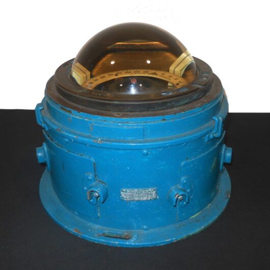 WW2 German Kriegsmarine Kompassbünn - SHIP BINNACLE COMPASS - 1940 - VERY RARE!
