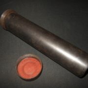 WW2 German Luftwaffe Aircraft 7.92mm MG13 Feuerdämpfer - CONE & CONTAINER - NICE - Image 9