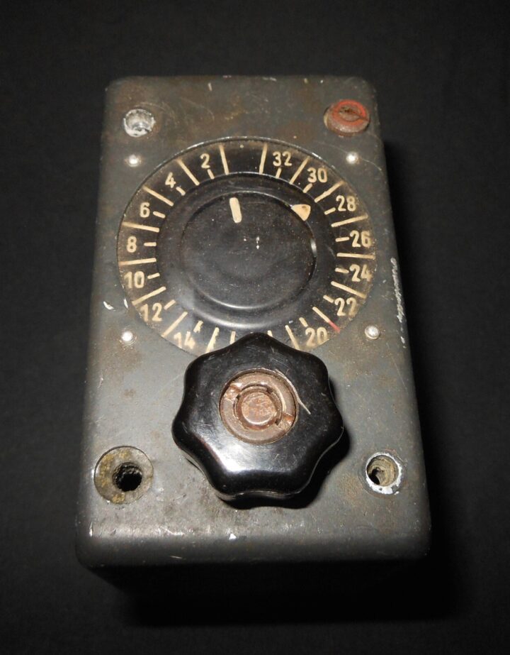 WW2 German Luftwaffe Aircraft FBG2 - RADIO TUNING SWTICH - FuG125 - Me262 Fw190 - Image 3