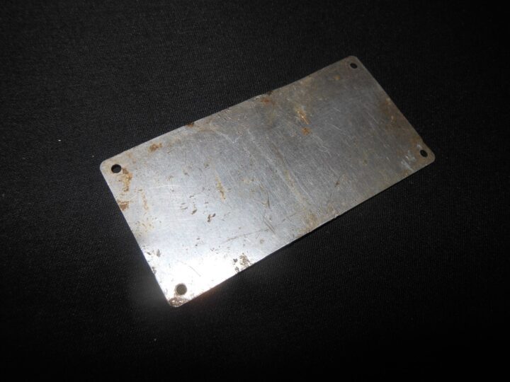 WW2 German Luftwaffe Aircraft Typenschild - MAIN DATA PLATE - Ju188 E-1 - RARE! - Image 4