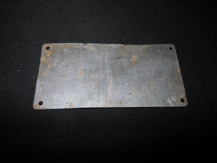 WW2 German Luftwaffe Aircraft Typenschild - MAIN DATA PLATE - Ju188 E-1 - RARE! - Image 5