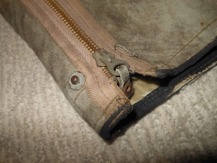 WW2 German Luftwaffe Fliegerhosen - WINTER SHEARLING FLIGHT PANTS - NAMED! - Image 13