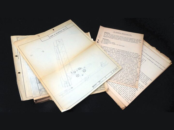 WW2 German Luftwaffe Wunderwaffe - Feuerlilie F-55 - GROUND TO AIR DOCUMENTS