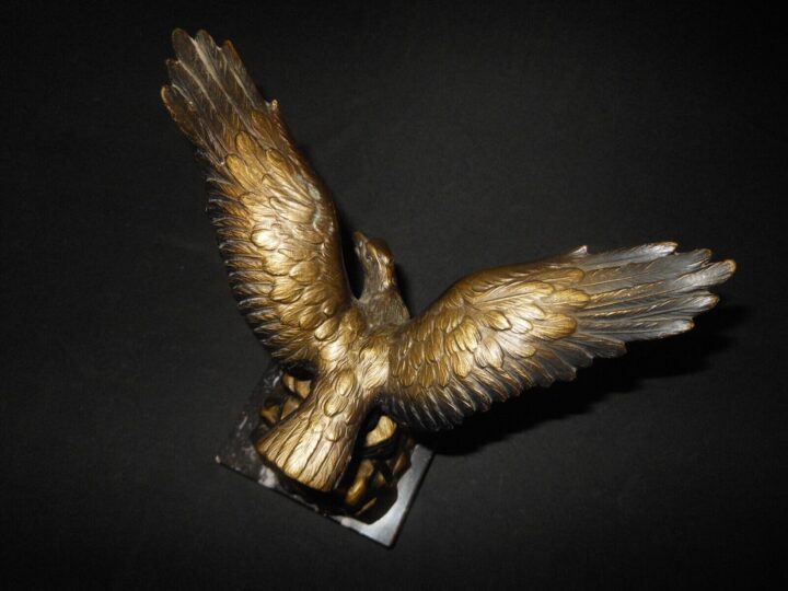 WW2 German Wehrmacht - EAGLE PRESENTATION AWARD PAPERWEIGHT - SUPERB! - Image 13