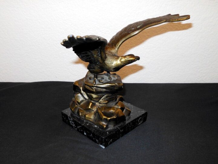 WW2 German Wehrmacht - EAGLE PRESENTATION AWARD PAPERWEIGHT - SUPERB! - Image 3