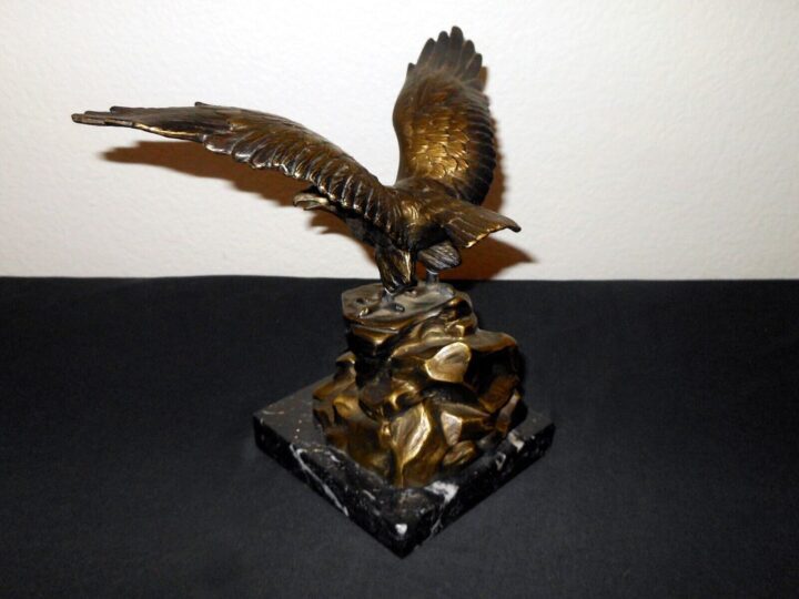 WW2 German Wehrmacht - EAGLE PRESENTATION AWARD PAPERWEIGHT - SUPERB! - Image 6