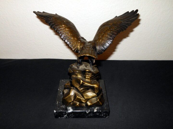 WW2 German Wehrmacht - EAGLE PRESENTATION AWARD PAPERWEIGHT - SUPERB! - Image 7