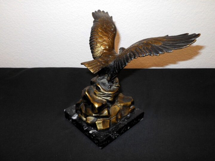 WW2 German Wehrmacht - EAGLE PRESENTATION AWARD PAPERWEIGHT - SUPERB! - Image 8