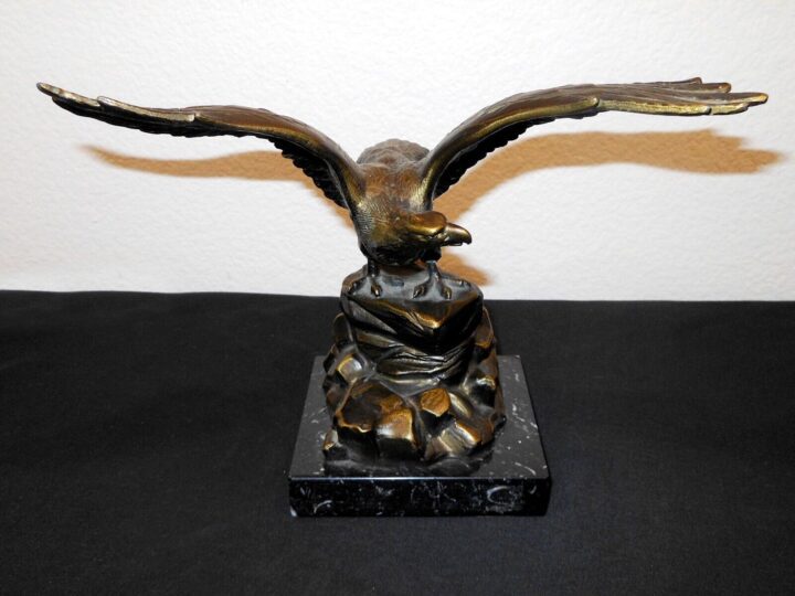 WW2 German Wehrmacht - EAGLE PRESENTATION AWARD PAPERWEIGHT - SUPERB!