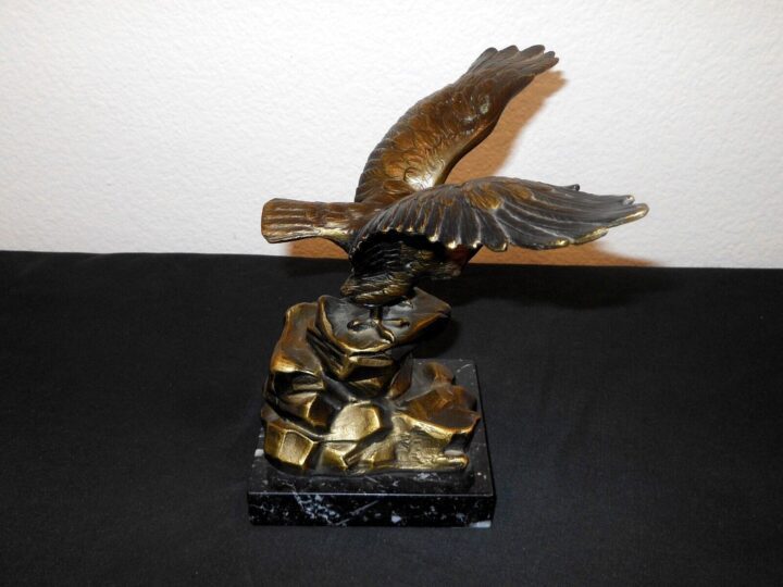 WW2 German Wehrmacht - EAGLE PRESENTATION AWARD PAPERWEIGHT - SUPERB! - Image 9