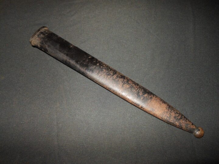 WW2 German Wehrmacht - EM/ NCO DRESS BAYONET SCABBARD - NICE! - Image 3