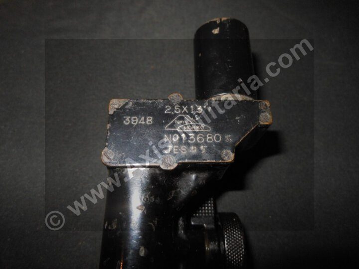 WW2 Imperial Japanese Army - TYPE 99 2.5 x 13° MACHINE GUN SCOPE - VERY NICE! - Image 9