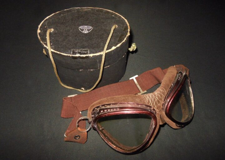 WW2 Imperial Japanese Navy Army - PILOT FLIGHT GOGGLES - A6M GM1 - BOXED!