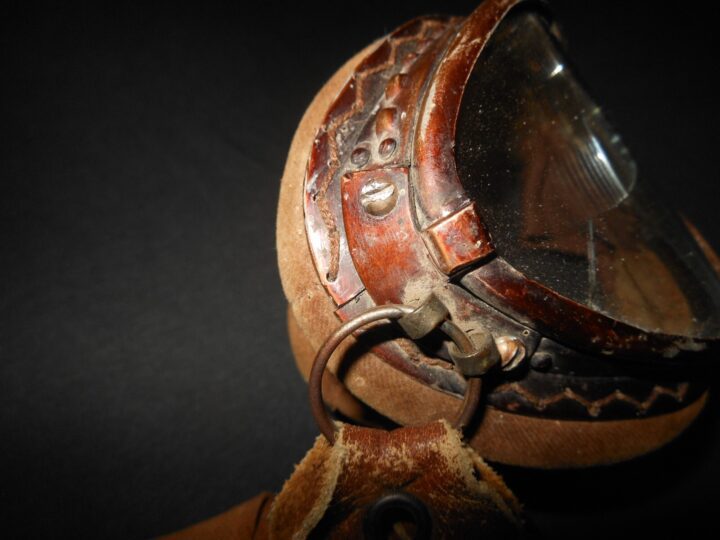 WW2 Imperial Japanese Navy Army - PILOT FLIGHT GOGGLES - FOR PARTS / REPAIR - Image 13