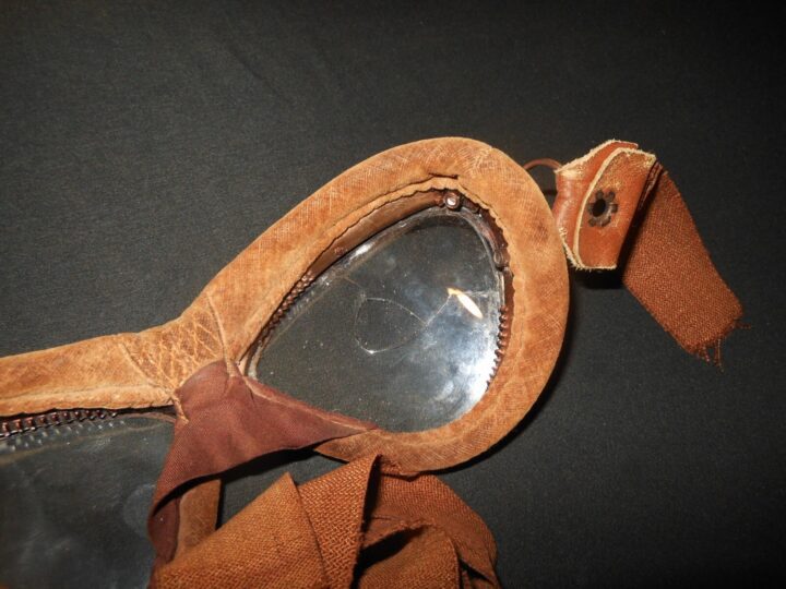 WW2 Imperial Japanese Navy Army - PILOT FLIGHT GOGGLES - FOR PARTS / REPAIR - Image 10