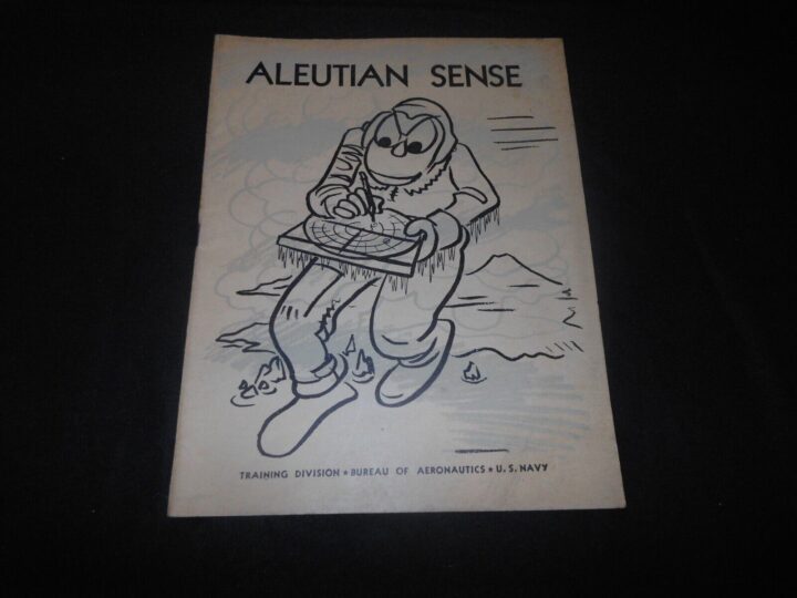 WW2 US Navy Training Handbook - ALEUTIAN SENSE - PBY Gunner Veteran Estate - Image 3