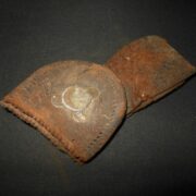 US Army Spanish War / Indian War - BRASS/LEATHER BAYONET HANGER  - SPRINGFIELD - Image 3