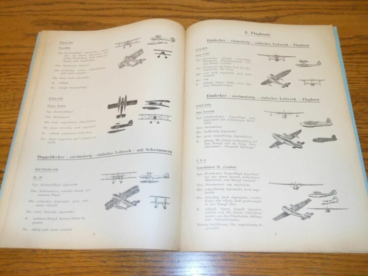 WW II German Air Force - AXIS / ALLIED AIRCRAFT RECOGNITION HANDBOOK #2 - RARE! - Image 7