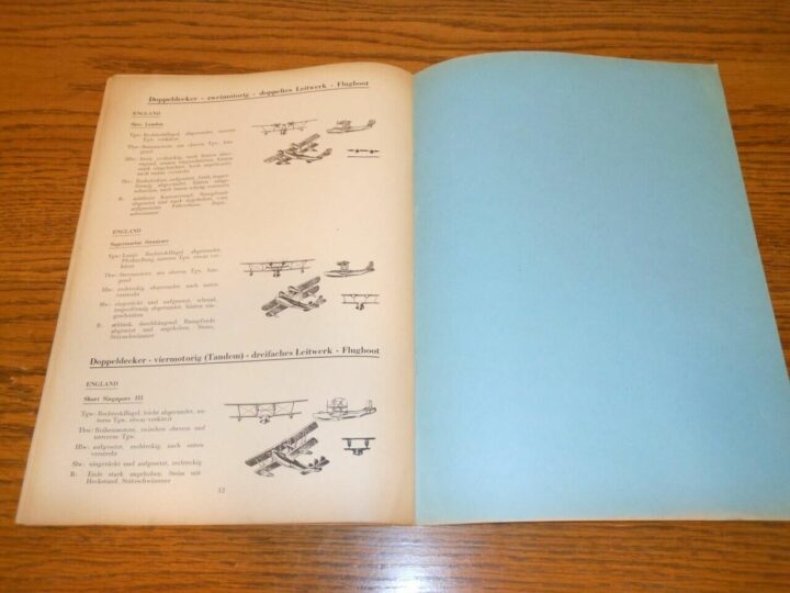 WW II German Air Force - AXIS / ALLIED AIRCRAFT RECOGNITION HANDBOOK #2 - RARE! - Image 9